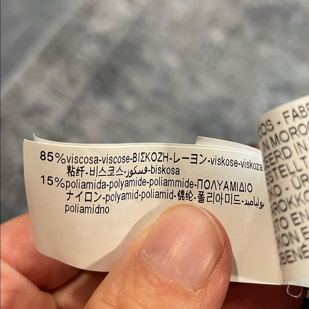 Zara Patchwork Patterned Red And Blue Floral Prin… - image 7